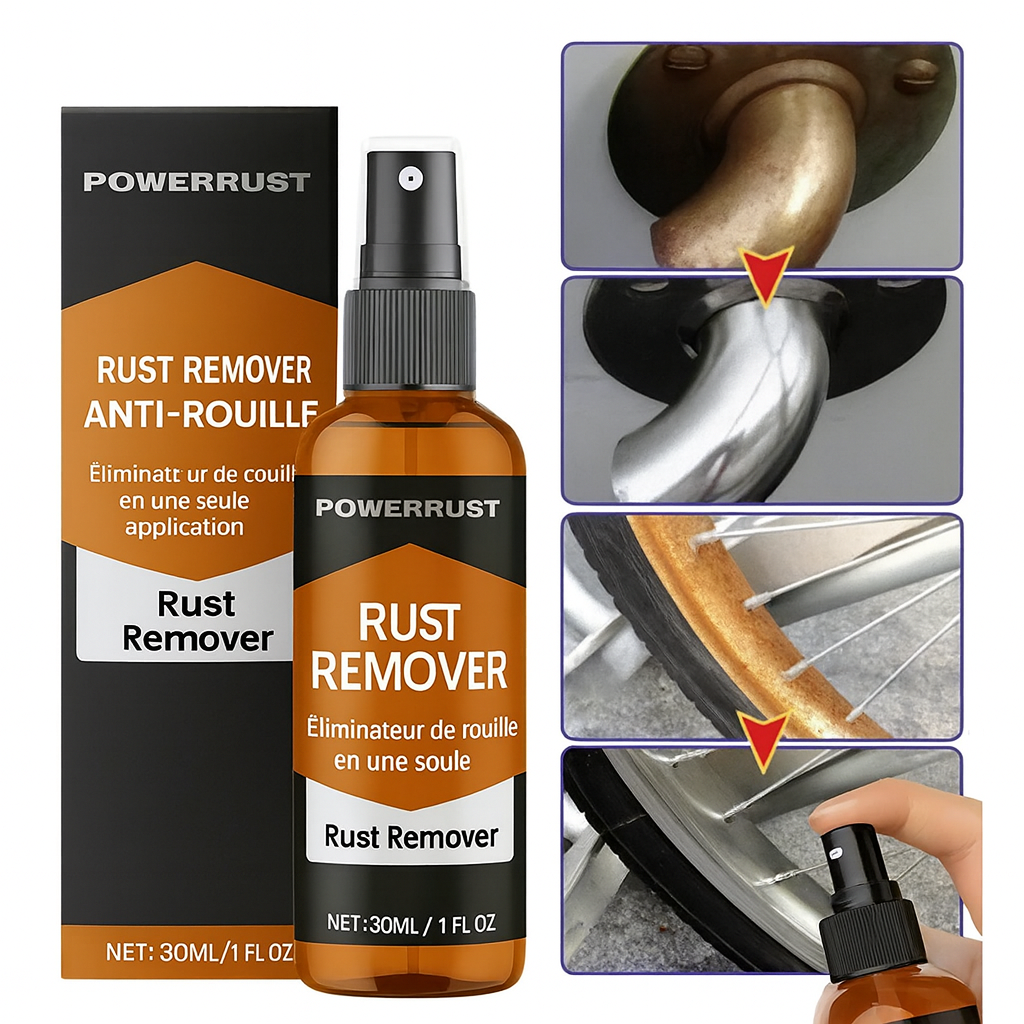 Rust Remover - élimine même la rouille tenace en quelques secondes