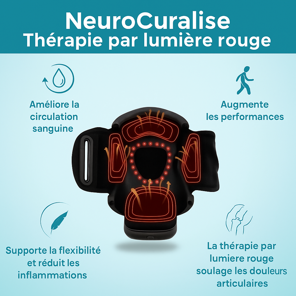 NeuroCuralise — Masseur électrique de genoux