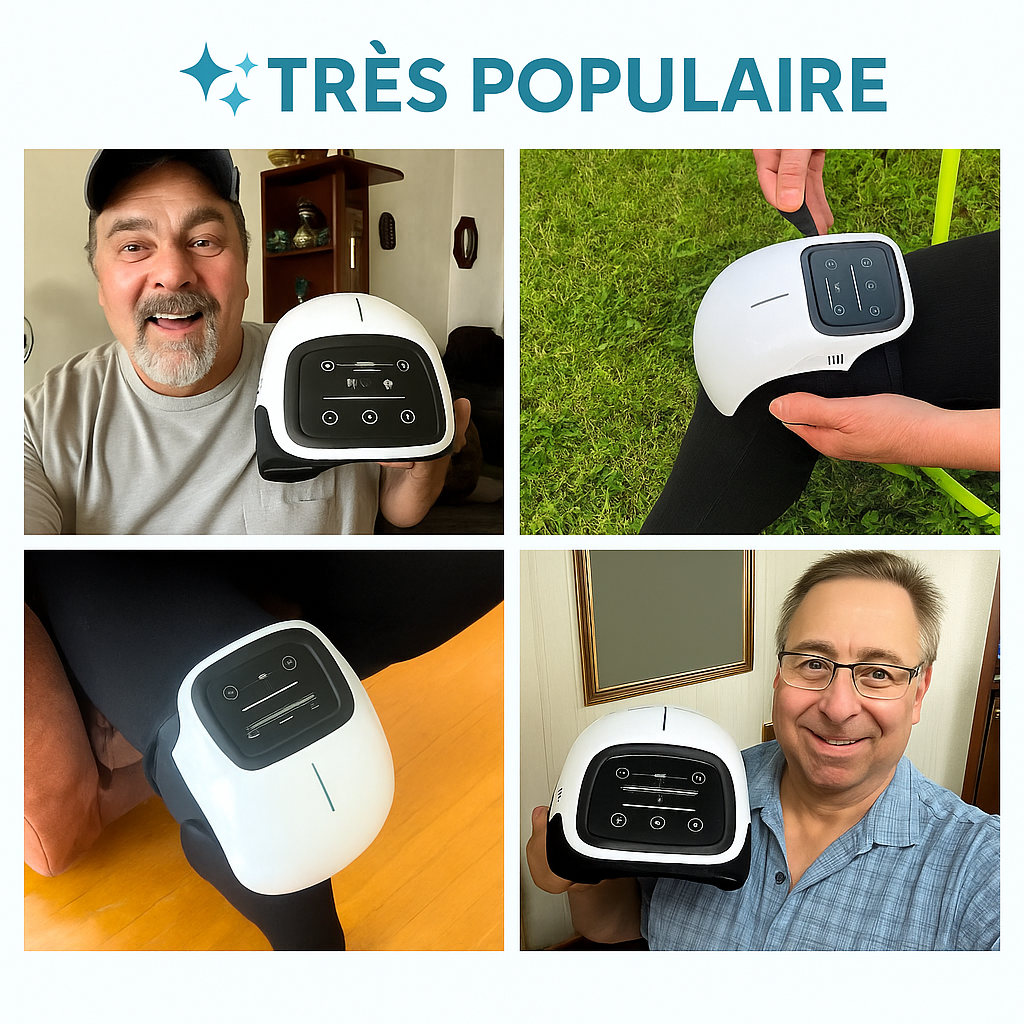 NeuroCuralise — Masseur électrique de genoux