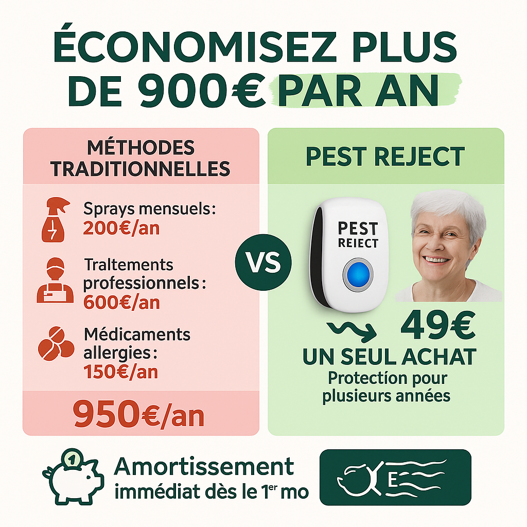 Pest Reject | Ultrasons contre les acariens