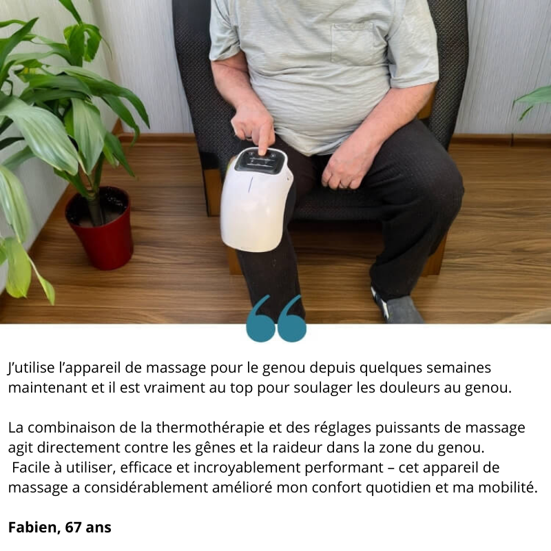 NeuroCuralise — Masseur électrique de genoux