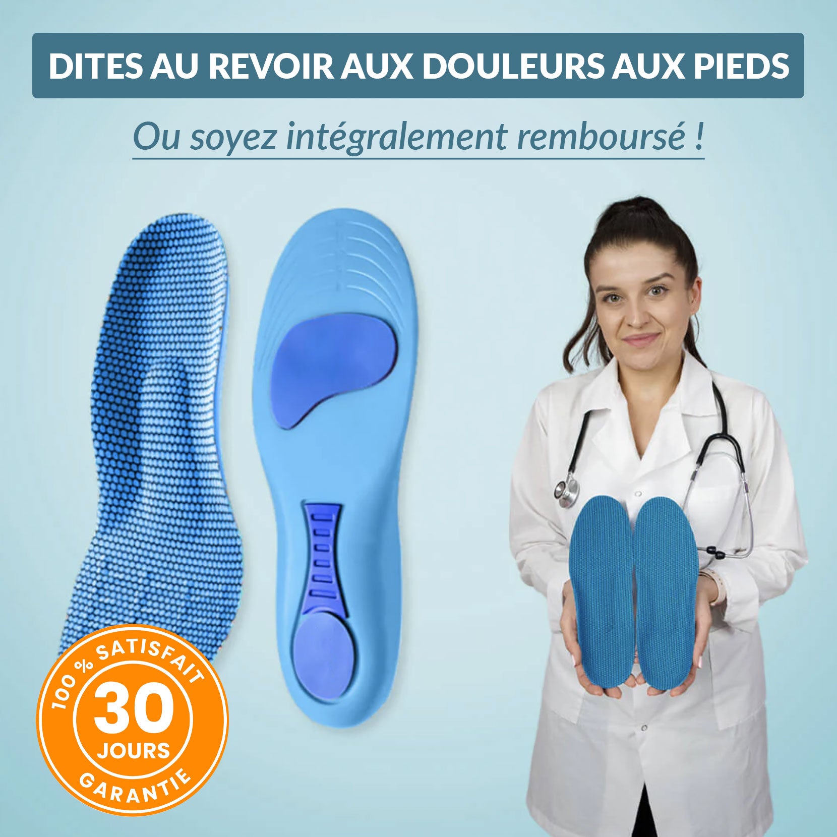 SteppyConfort - Semelles orthopédiques
