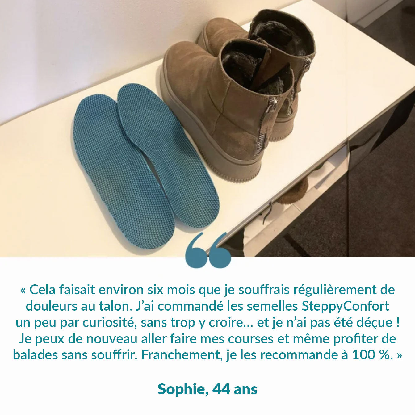 SteppyConfort - Semelles orthopédiques
