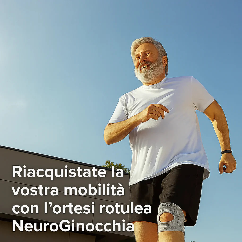 Ginocchiera rotulea NeuroGinocchia — Riallinea l'articolazione del ginocchio durante i movimenti